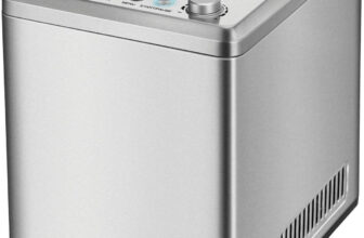 Unold Eismaschine Profi Plus , Liter (vollautomatischer und selbstkühlender Kompressor, LCD Display)
