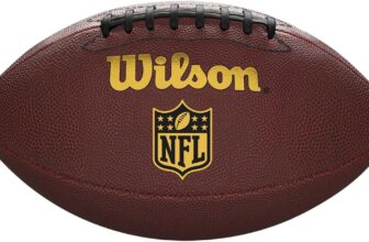 Wilson American Football NFL TAILGATE (Mischleder, offizielle Größe)