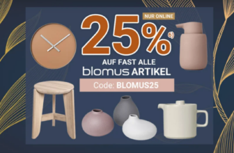 Zurbrüggen Rabatt auf fast alle blomus Artikel