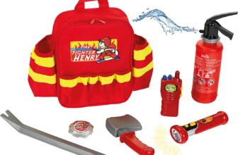 klein toys Fire Fighter Henry Feuerwehr Rucksack ()