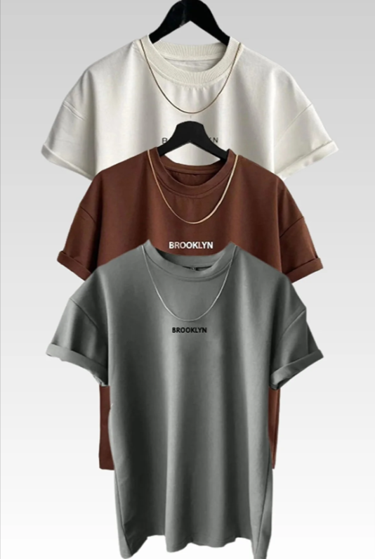 3er Pack MODAGEN T-Shirt [S bis XL ] für 8,28 € inkl. Versand
