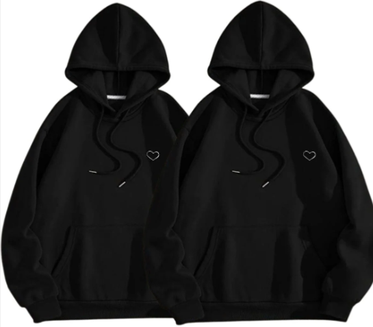 2 Partnerhoodies (60 % Baumwolle) für 10,79 € inkl. Versand