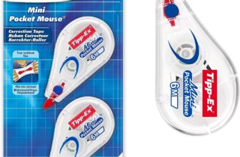 er Pack Tipp Ex Korrekturroller Mini Pocket Mouse