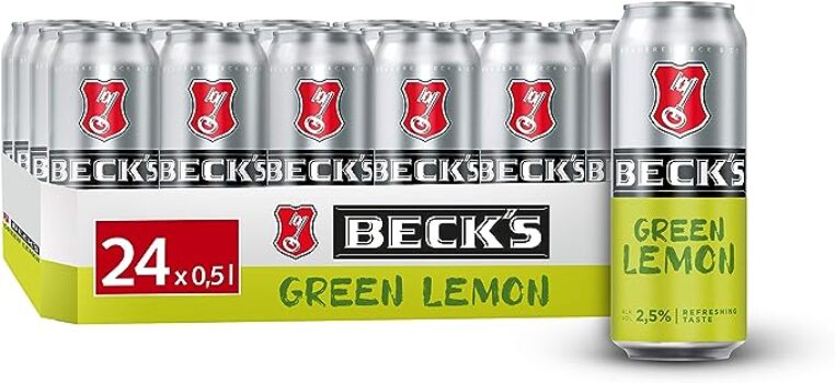 BECK'S Green Lemon Dosenbier Biermischgetränk