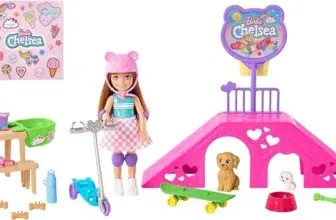 Barbie Chelsea Skatepark Spielset (HJY35)