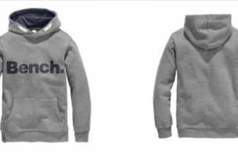 Bench Kapuzensweatshirt Basic in melierter Optik