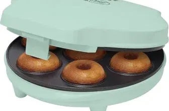 Bestron Donut Maker im Retro Design in mint