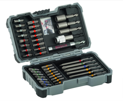 Bosch Professional tlg Schrauberbit und Steckschlüssel Set PH PZ Hex T TH S Bit Zubehör Bohrschrauber und Schraubendreher Amazon de Baumarkt