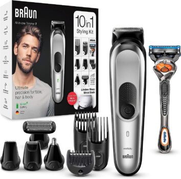 Braun MGK All in one Trimmer ( in Set für Bart, Gesicht, Kopf, Körper, Ohren und Nase)