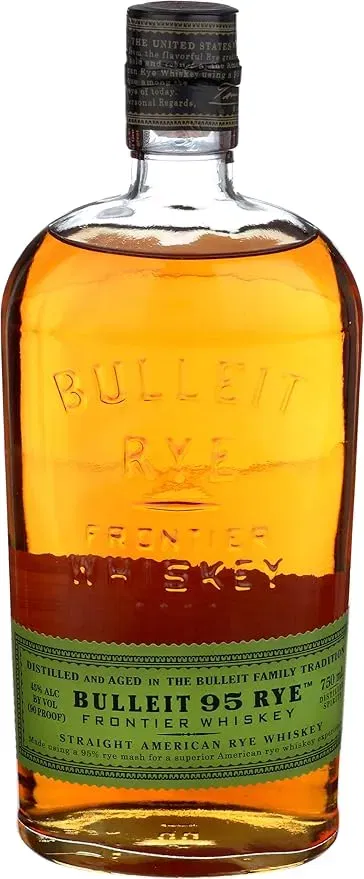 Bulleit 95 Rye Bourbon Small Batch American Frontier Whiskey (45,6 % Vol., 700ml)