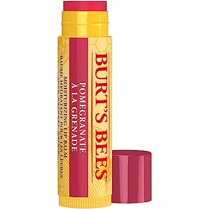 Burt's Bees 100 Prozent Natürlicher Getönter Lippenbalsam Granatapfel