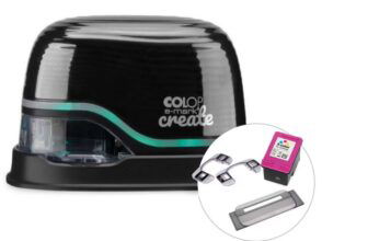 COLOP e mark Create tragbarer Mini Drucker in schwarz