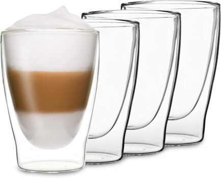 DUOS Latte Macchiato Gläser Set (xml, Doppelwandige Gläser)