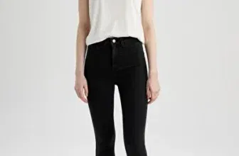 DeFacto Damen Super Skinny Fit Jeans