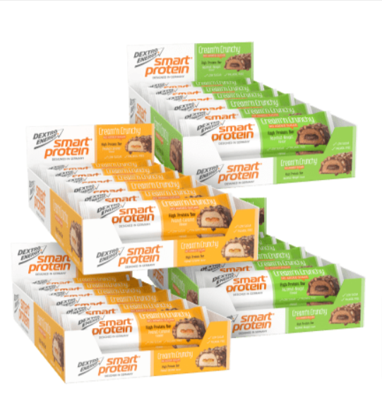 4 x Dextro Energy Cream’n Crunchy High Protein Bar Proteinriegel (12x45g) für 47,80 € inkl. Versand