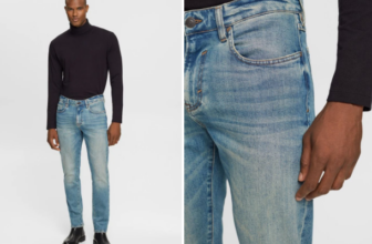 ESPRIT Slim Jeans im Stonewashed Look aus Organic Cotton in unserem Online Shop