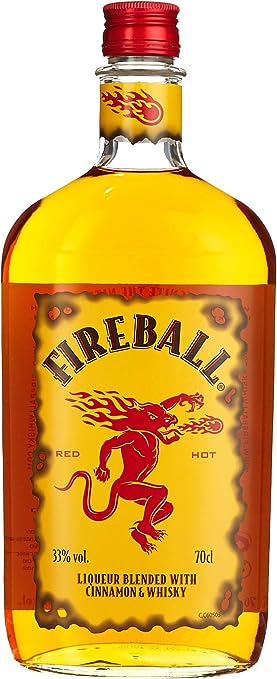 Fireball Likör Blended With Cinnamon &Amp; Whisky