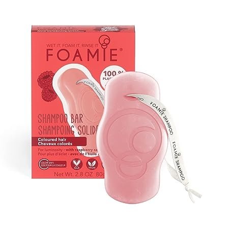 Foamie Bio-Fest-Shampoo Für Gefärbtes Und Strahlendes Haar Mit Himbeeröl