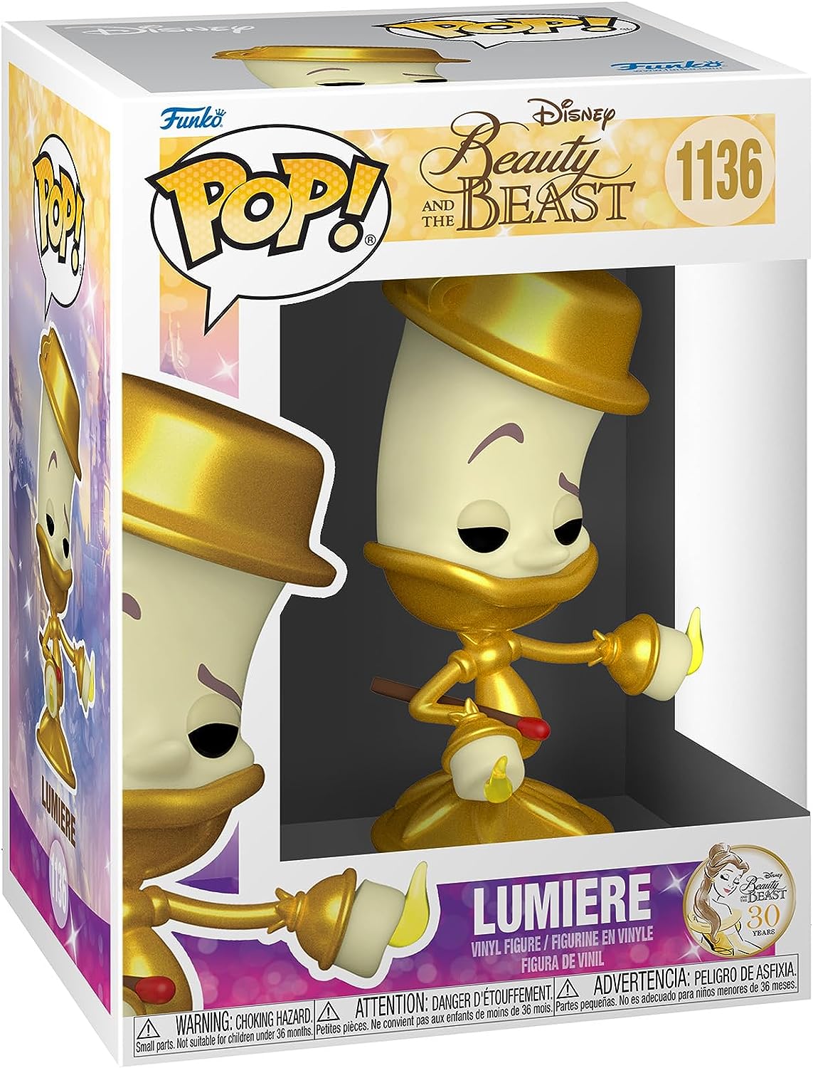 Funko Pop! Disney Beauty And The Beast Lumiere Lumière Die Schöne Und Das Biest Vinyl Sammelfigur