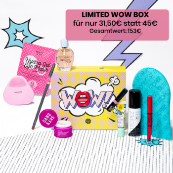 Glossybox limitierte WOW Box