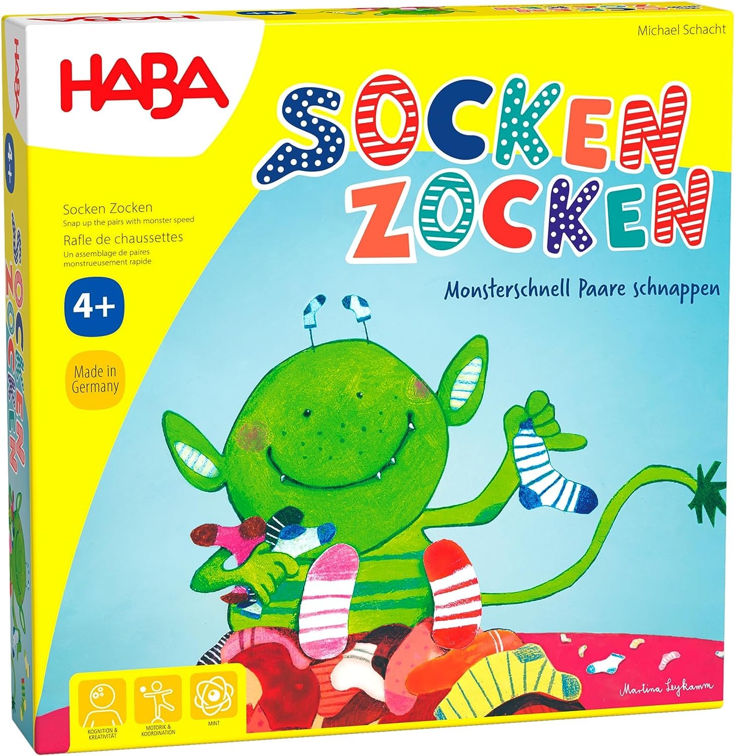 Haba Socken Zocken Schnelles Suchspiel Für Bis Spieler ( Jahren)