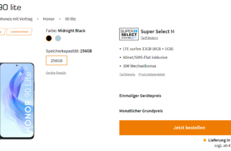 Honor lite + Super Select M mit GB LTE