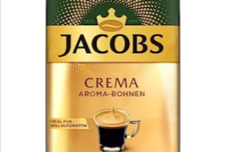 Jacobs Kaffeebohnen Crema Aroma Bohne g Bohnenkaffee Amazon de Lebensmittel Getränke