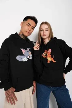 K&H TWENTY ONE Oversized Tom & Jerry Sweatshirt