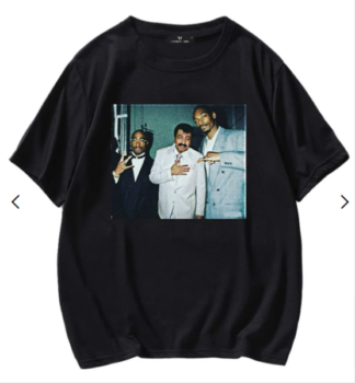 K&H Twenty One Tupac & Snoop Dogg T Shirt