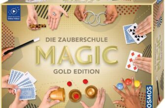 Kosmos Zauberschule Magic Gold Edition Zauber Tricks von leicht bis anspruchsvoll (inkl. Online Erklärbideos)