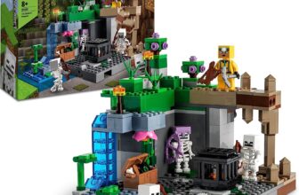 LEGO () Minecraft Das Skelettverlies (Set mit Höhlen, Skelettfiguren, feindlichen Kreaturen und Zubehör)