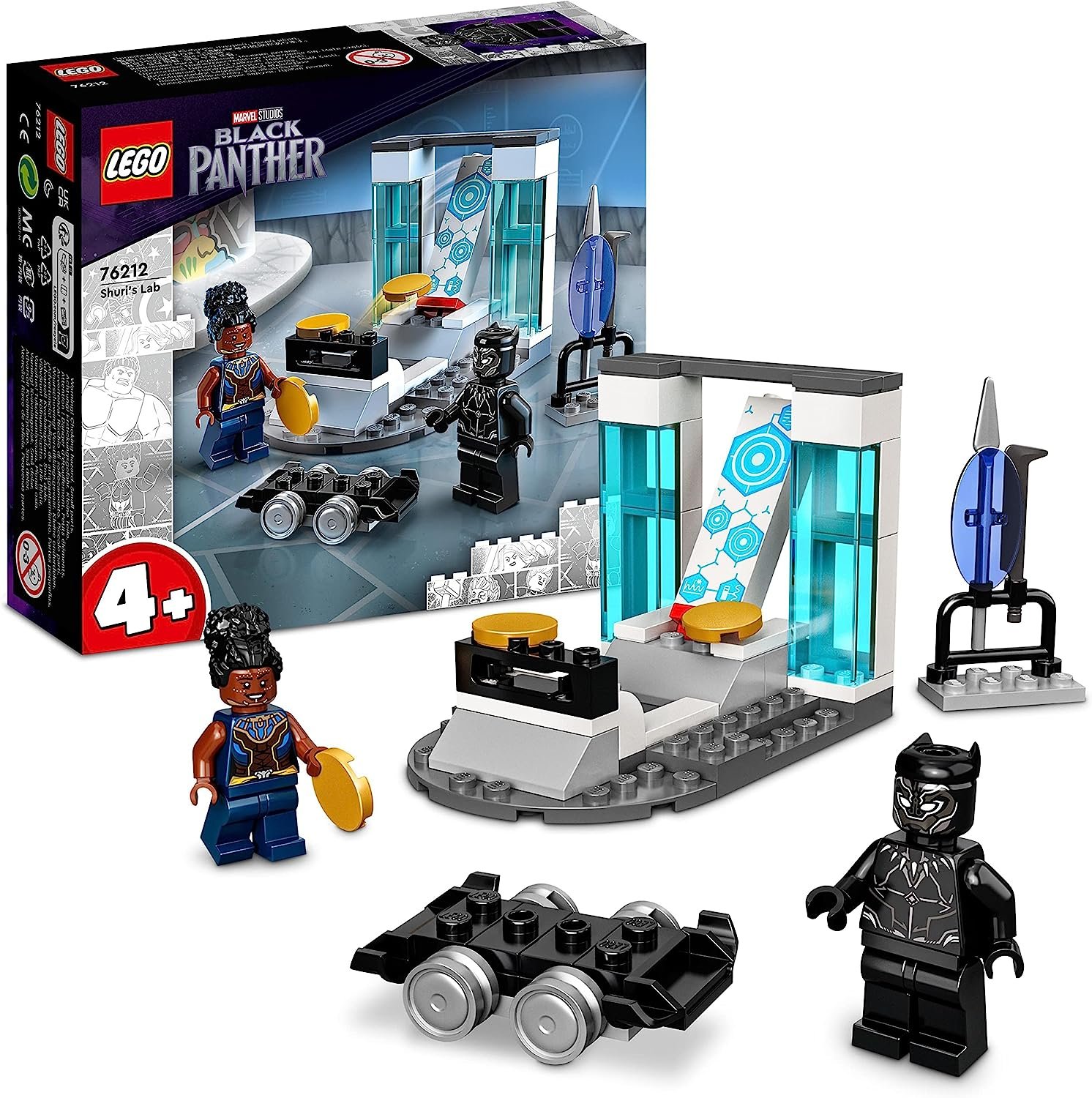 Lego Marvel Black Panther Shuris Labor ()