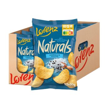 Lorenz Snack World Naturals Meersalz und Pfeffer