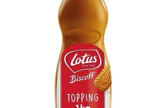 Lotus Biscoff Topping Dessert Sauce