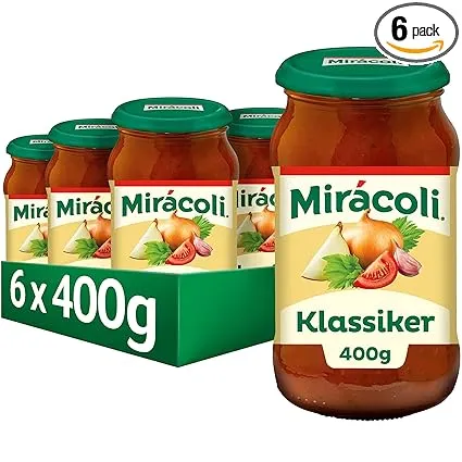 Schnäppchen, Deals und Rabattcodes des Tages - MIRACOLI Pasta Sauce Klassiker 6er Pack