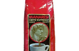 Manaresi Kaffee Rosso Bohnen