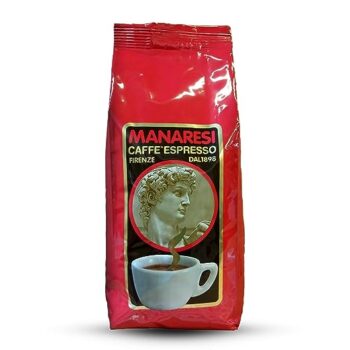 Manaresi Kaffee Rosso Bohnen