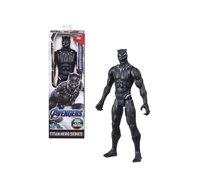 Marvel Avengers: Endgame Titan Hero Series – Figura Azione Black Panther 30 Cm, Giocattolo Ufficiale