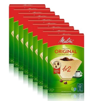 Melitta Filtertüten x naturbraun er Pack x Stück Amazon de Küche Haushalt Wohnen