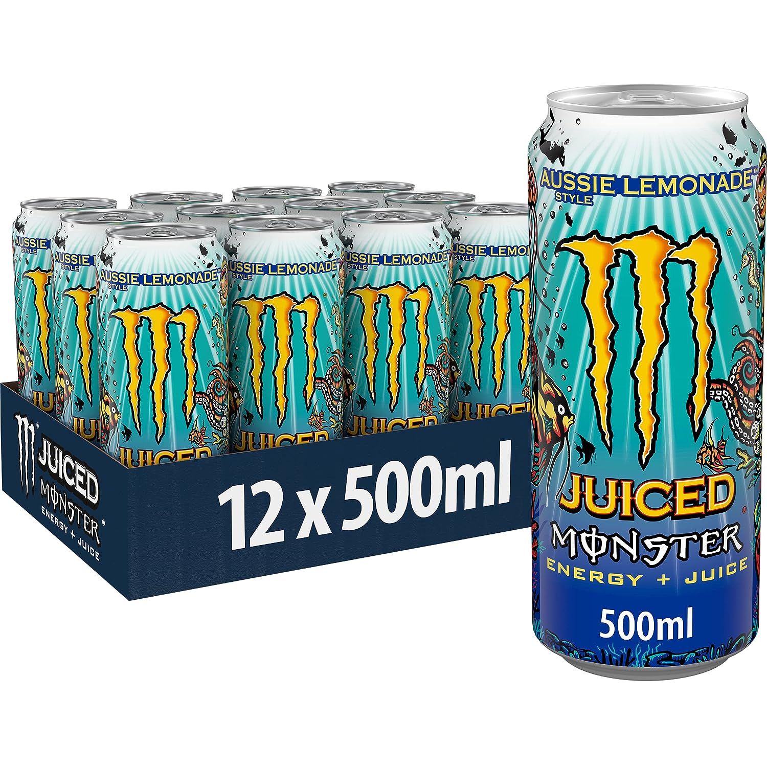 Monster Energy Juiced Aussie Style Lemonade 12er Pack (12 x 500 ml) ab 11,69 € inkl. Prime-Versand zzgl. Pfand