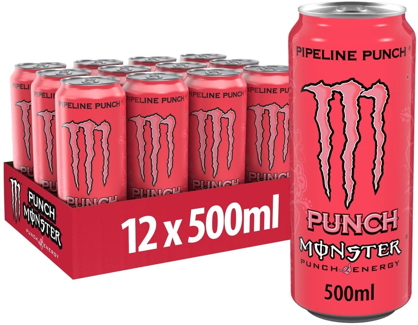 Monster Energy Pipeline Punsch 12er Pack (12 x 500 ml) ab 9,79 € inkl. Prime-Versand zzgl. Pfand