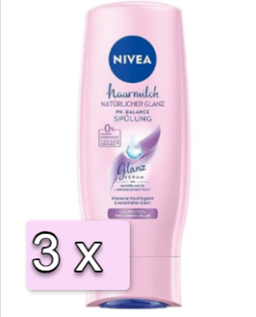 NIVEA Haarmilch Natürlicher GlanzMilde Spülung ml Amazon de Kosmetik