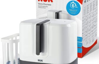 NUK Vario Express Flaschensterilisator (sterilisiert bis zu Babyflaschen)