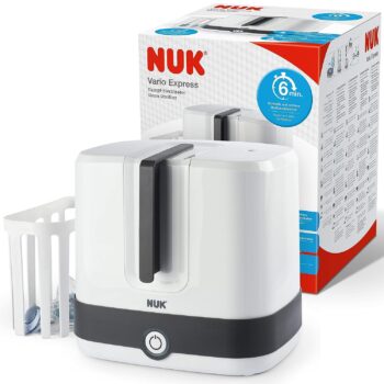 NUK Vario Express Flaschensterilisator (sterilisiert bis zu Babyflaschen)