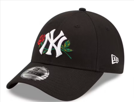 New Era MLB New York Yankees Rose Forty Strapback Cap