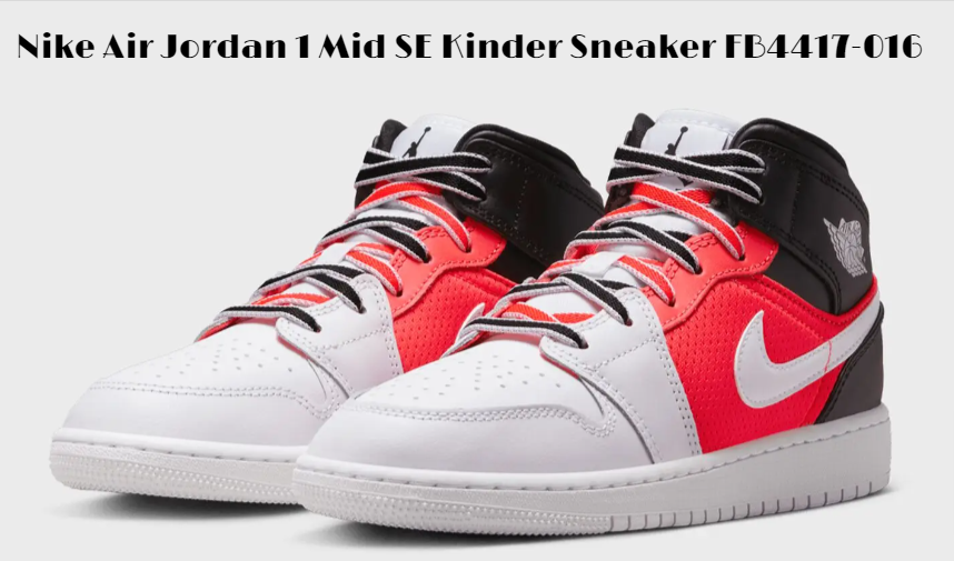 Nike Air Jordan 1 Mid Se Kinder Sneaker Fb4417-016