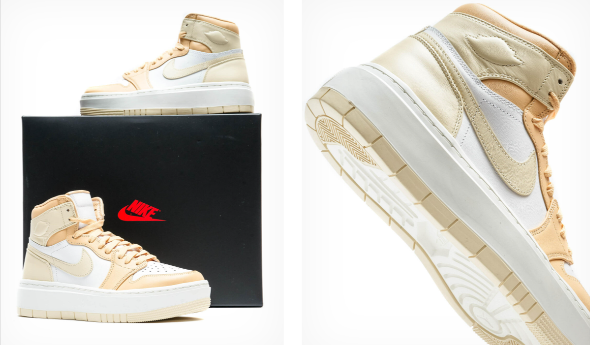 Nike Air Jordan WMNS 1 Elevate High Damen Basketballschuhe DN3253-200 (Gr. 38,5 bis 42)