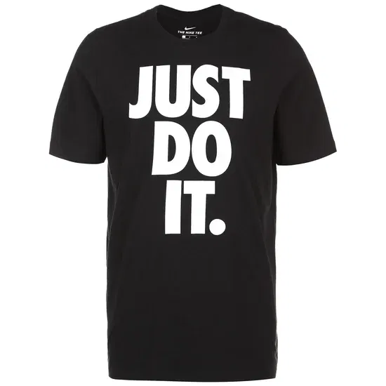 Nike Just Do It Herren T-Shirt In Schwarz