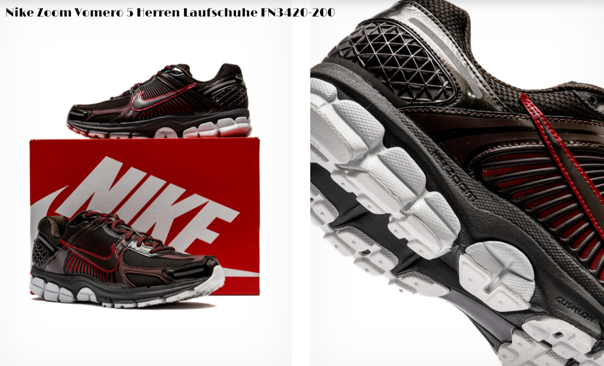 Nike Zoom Vomero 5 Herren Laufschuhe FN3420-200 (Gr. 40 bis 44) für 80,85 € inkl. Versand