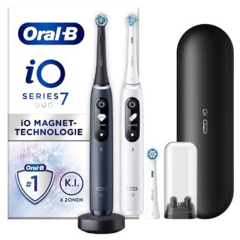 Oral B iO Series Elektrische Zahnbürste Electric Toothbrush Doppelpack & Aufsteckbürsten